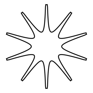 Soyut geometrik simge, sembol ögesi şekli