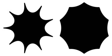 Soyut geometrik simge, sembol şekli. Stock vektör illüstrasyonu, klip- art grafikleri