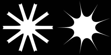 Soyut geometrik simge, sembol şekli. Stock vektör illüstrasyonu, klip- art grafikleri