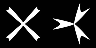 Soyut geometrik simge, sembol şekli. Stock vektör illüstrasyonu, klip- art grafikleri