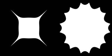 Soyut geometrik simge, sembol şekli. Stock vektör illüstrasyonu, klip- art grafikleri