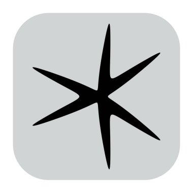 Soyut geometrik simge, sembol ögesi şekli