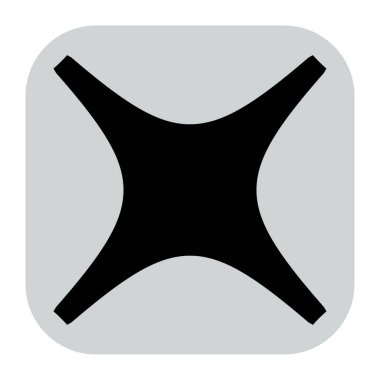 Soyut geometrik simge, sembol ögesi şekli