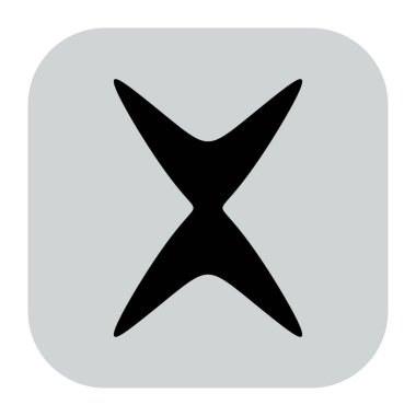 Soyut geometrik simge, sembol ögesi şekli