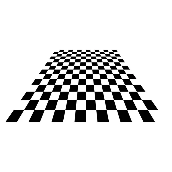 Chess Checkerboard Squares Textured Element Stock Vector Illustration Clip Art — Image vectorielle