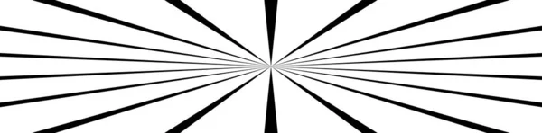 Sunburst Starburst Radial Radiating Lines Stripes Stock Vector Illustration Clip — Stockový vektor