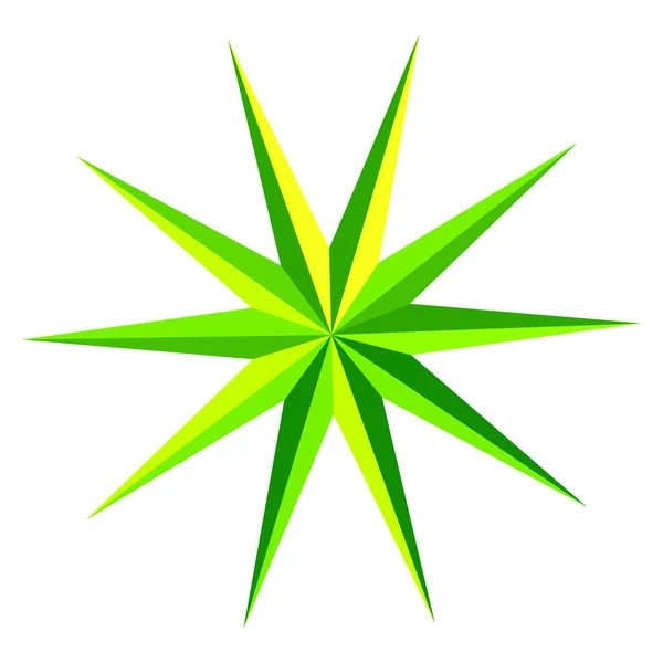 Starburst Élément Vectoriel Forme Étoile Sunburst — Image vectorielle