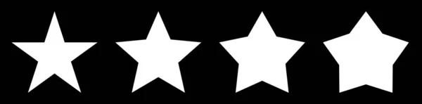 Символ Абстрактной Звезды Иконная Векторная Графика Иллюстрация Векторная Иллюстрация Клип — стоковый вектор