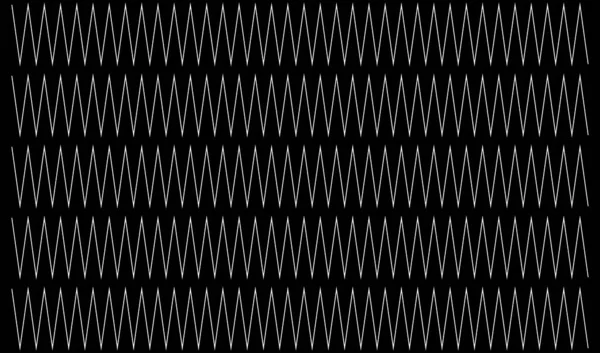 Ondulado Zig Zag Líneas Entrecruzadas Rayas Ondulantes — Archivo Imágenes Vectoriales