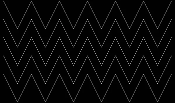 Wavy Zig Zag Criss Cross Lines Waving Stripes — ストックベクタ