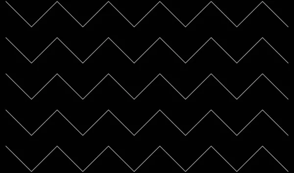 Wavy Zig Zag Criss Cross Lines Waving Stripes — ストックベクタ