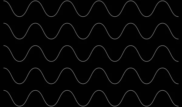 Wavy Zig Zag Criss Cross Lines Waving Stripes — Archivo Imágenes Vectoriales