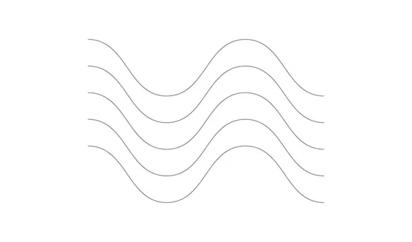 Wavy Zig Zag Criss Cross Lines Waving Stripes — Διανυσματικό Αρχείο