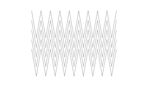 Wavy Zig Zag Criss Cross Lines Waving Stripes — Stok Vektör