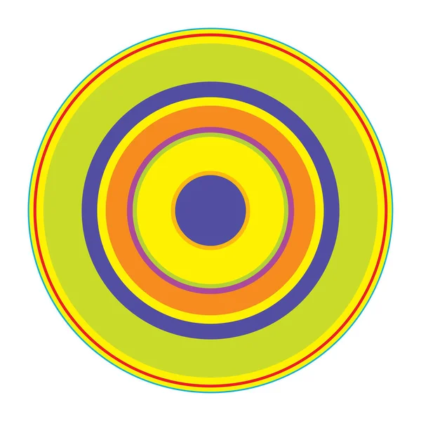 Rastgele daireler soyut geometrik bileşim