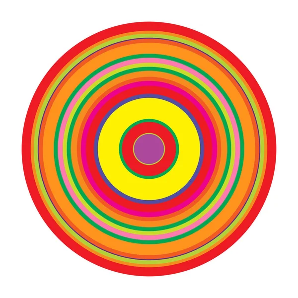 Rastgele daireler soyut geometrik bileşim