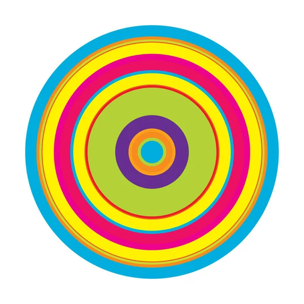 Random Circles Abstract Geometric Composition — Image vectorielle