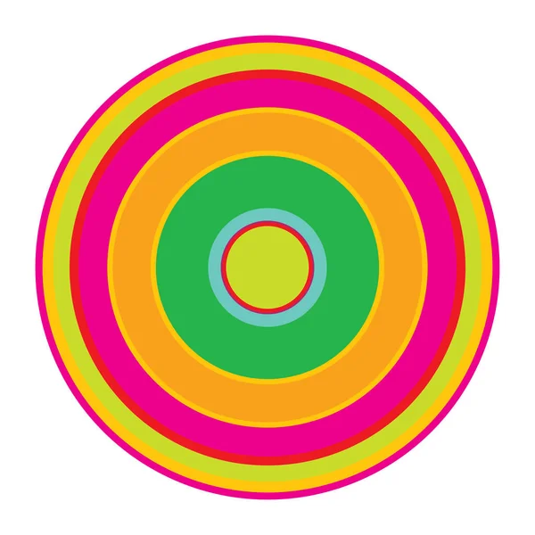 Rastgele daireler soyut geometrik bileşim