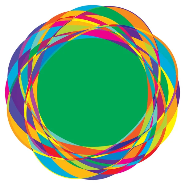 Rastgele daireler, dairesel halkalar geometrik tasarım ögesi