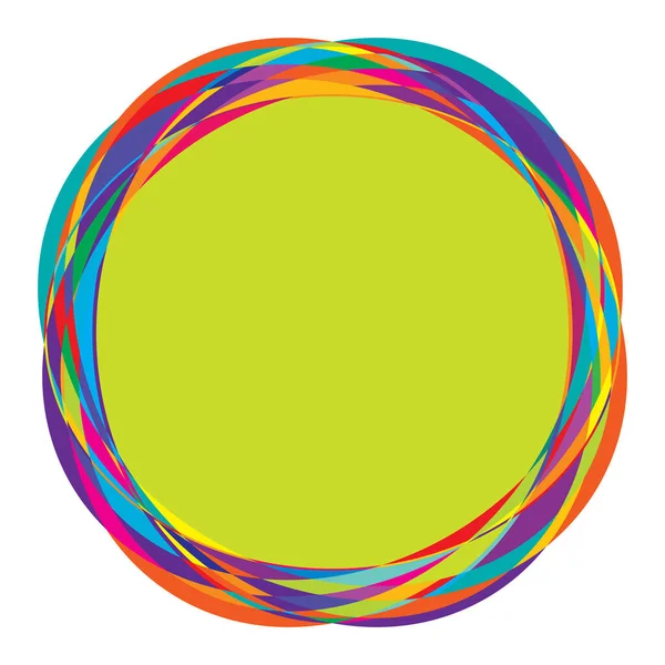 Rastgele daireler, dairesel halkalar geometrik tasarım ögesi