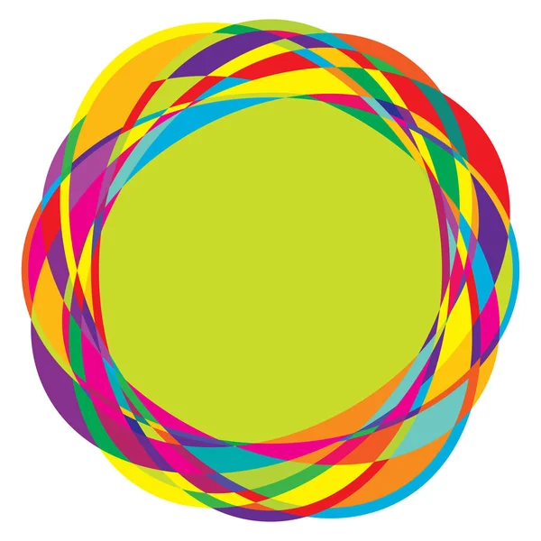 Rastgele daireler, dairesel halkalar geometrik tasarım ögesi