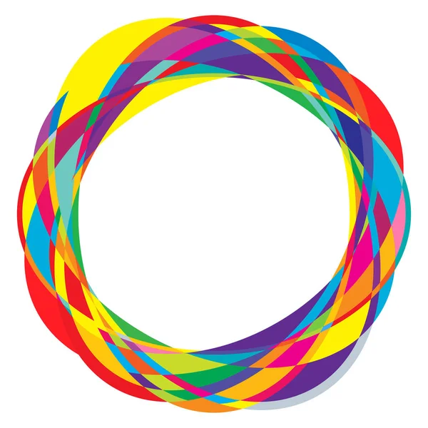 Rastgele daireler, dairesel halkalar geometrik tasarım ögesi