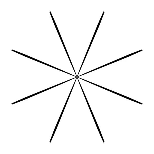 Абстрактна Геометрична Піктограма Форма Елемента Символу — стоковий вектор