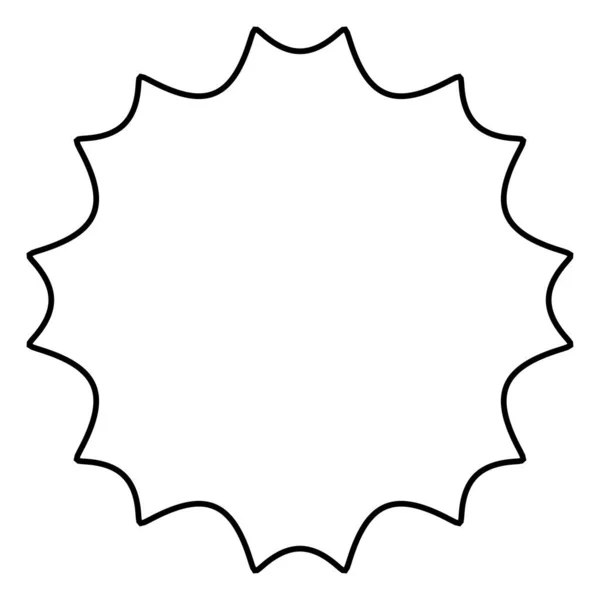 Abstraktní Geometrická Ikona Tvar Prvku Symbolu — Stockový vektor