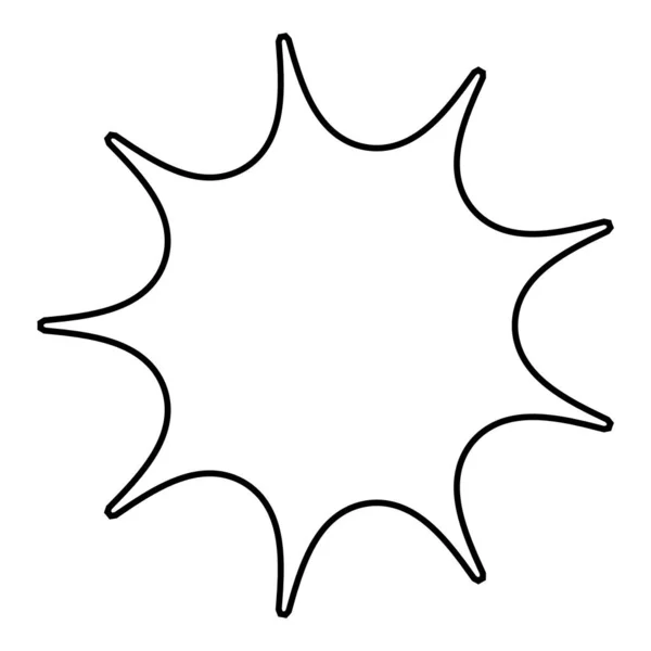 Icono Geométrico Abstracto Forma Elemento Símbolo — Archivo Imágenes Vectoriales