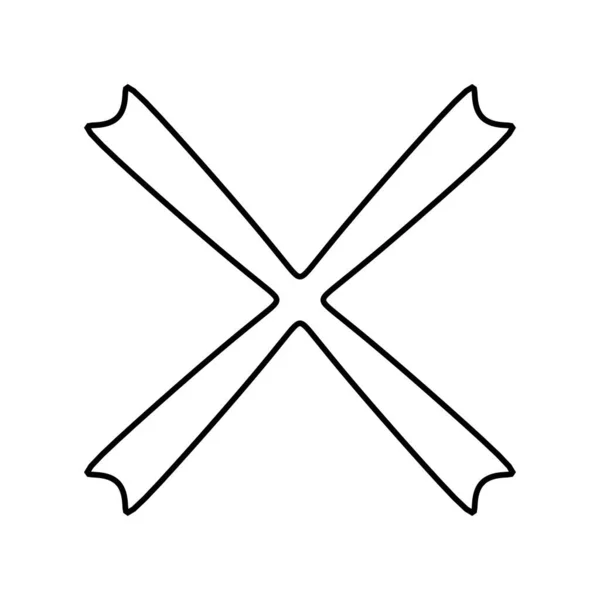 Abstract Geometric Icon Symbol Element Shape — 스톡 벡터
