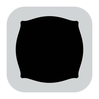 Soyut geometrik simge, sembol ögesi şekli