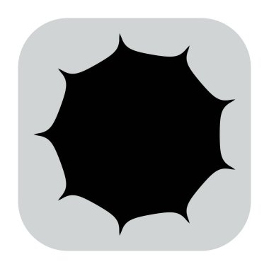 Soyut geometrik simge, sembol ögesi şekli