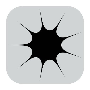 Soyut geometrik simge, sembol ögesi şekli