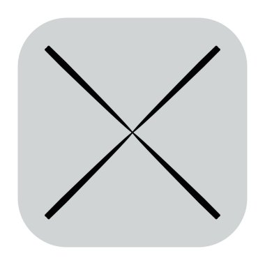 Soyut geometrik simge, sembol ögesi şekli