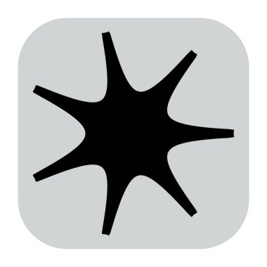 Soyut geometrik simge, sembol ögesi şekli