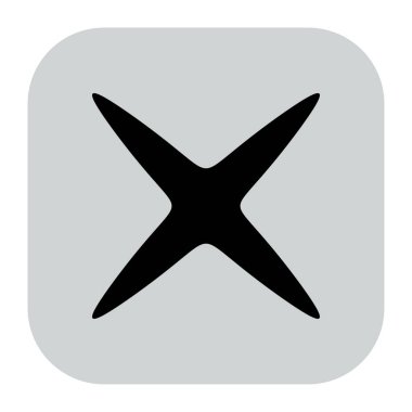 Soyut geometrik simge, sembol ögesi şekli