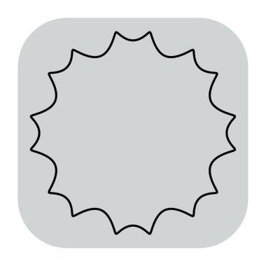 Soyut geometrik simge, sembol ögesi şekli