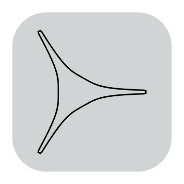 Soyut geometrik simge, sembol ögesi şekli