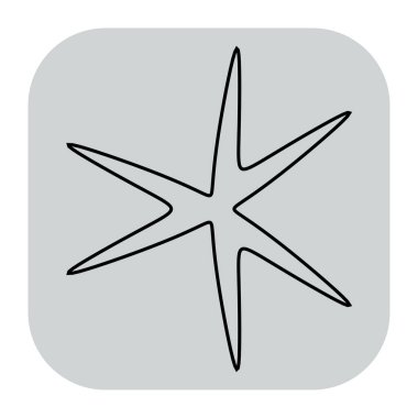 Soyut geometrik simge, sembol ögesi şekli