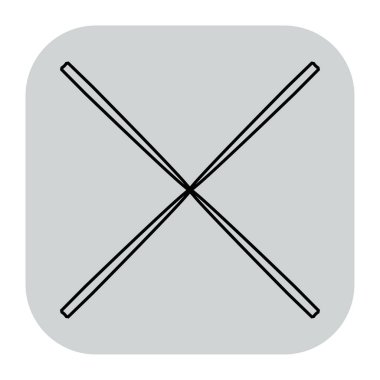 Soyut geometrik simge, sembol ögesi şekli