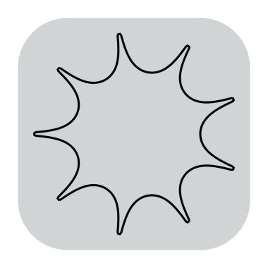 Soyut geometrik simge, sembol ögesi şekli