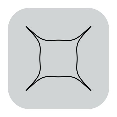 Soyut geometrik simge, sembol ögesi şekli