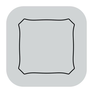 Soyut geometrik simge, sembol ögesi şekli