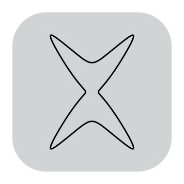 Soyut geometrik simge, sembol ögesi şekli