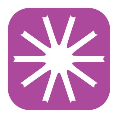 Soyut geometrik simge, sembol ögesi şekli