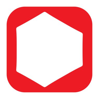 Soyut geometrik simge, sembol ögesi şekli