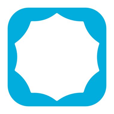 Soyut geometrik simge, sembol ögesi şekli