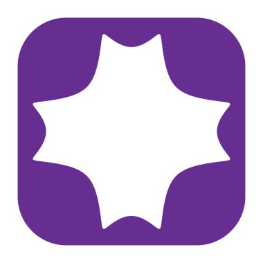 Soyut geometrik simge, sembol ögesi şekli