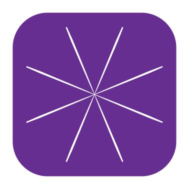 Soyut geometrik simge, sembol ögesi şekli