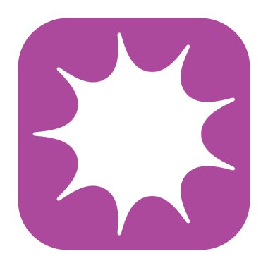 Soyut geometrik simge, sembol ögesi şekli